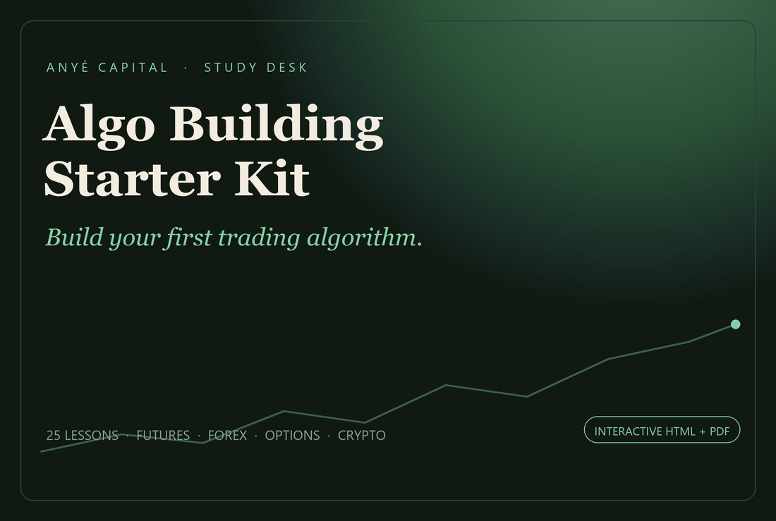 Algo Building Starter Kit