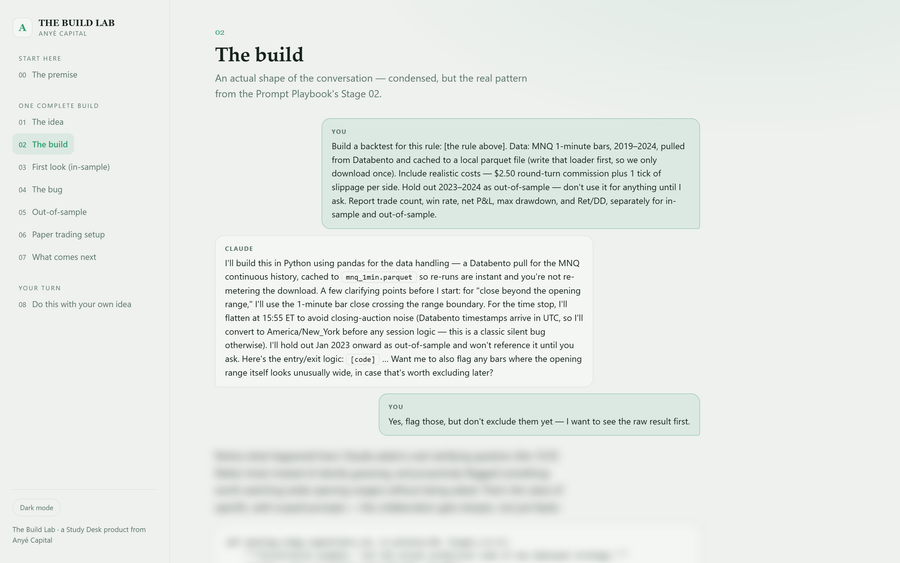 The build module
