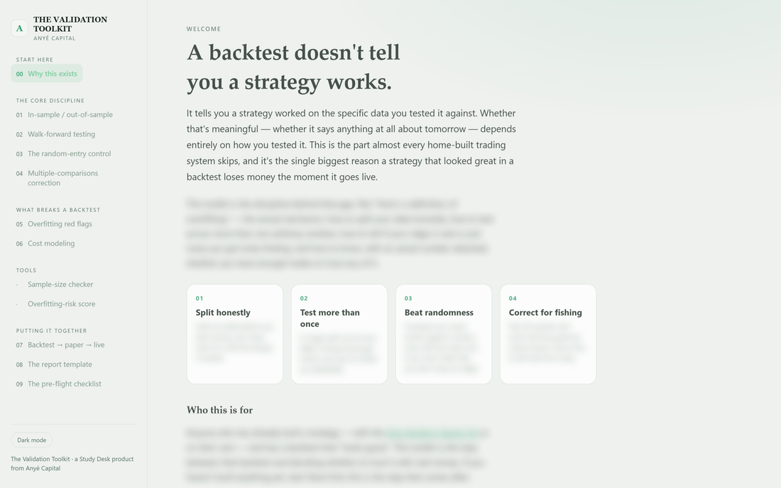 The Validation Toolkit